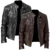 Jaqueta Slim Couro PU: O Toque de Estilo e Elegância - Image 3